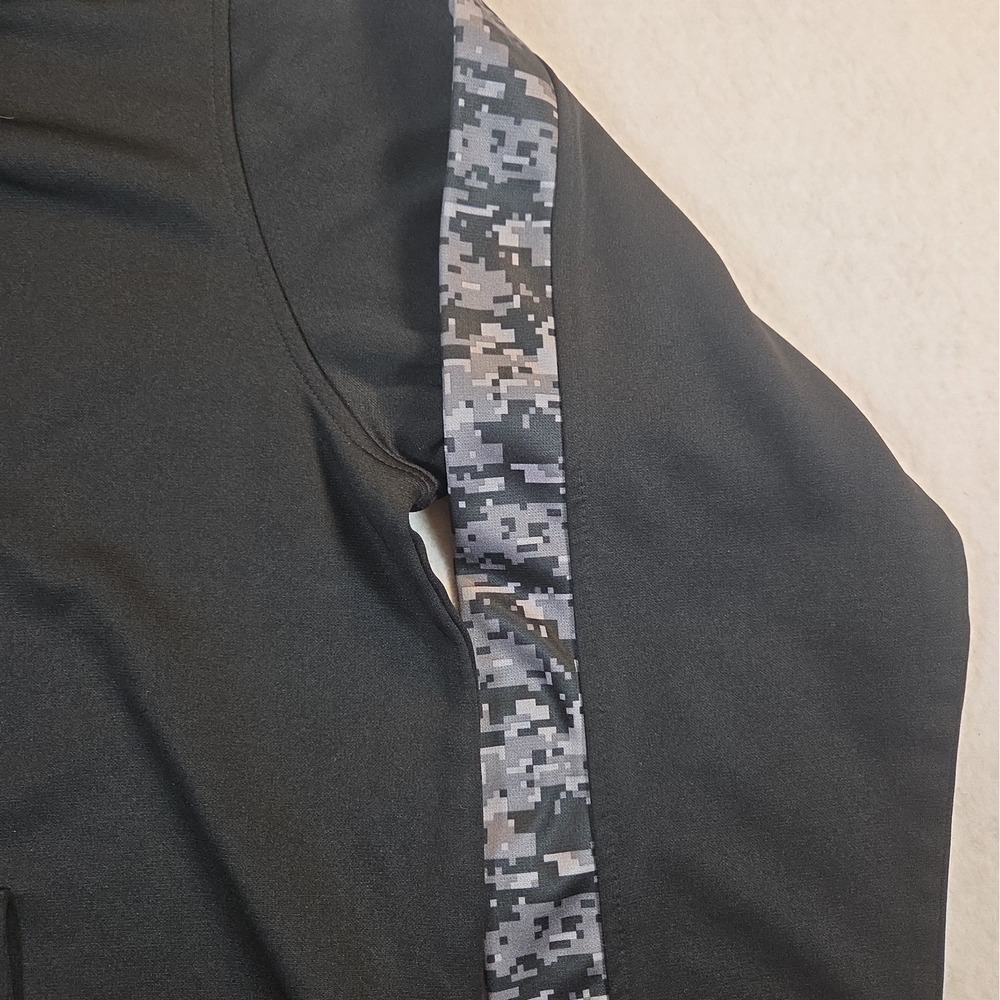 New Orleans Saints XL Hoodie Sweatshirt Zubaz NFL Team Black Gray Digital Camo - Picture 4 of 9